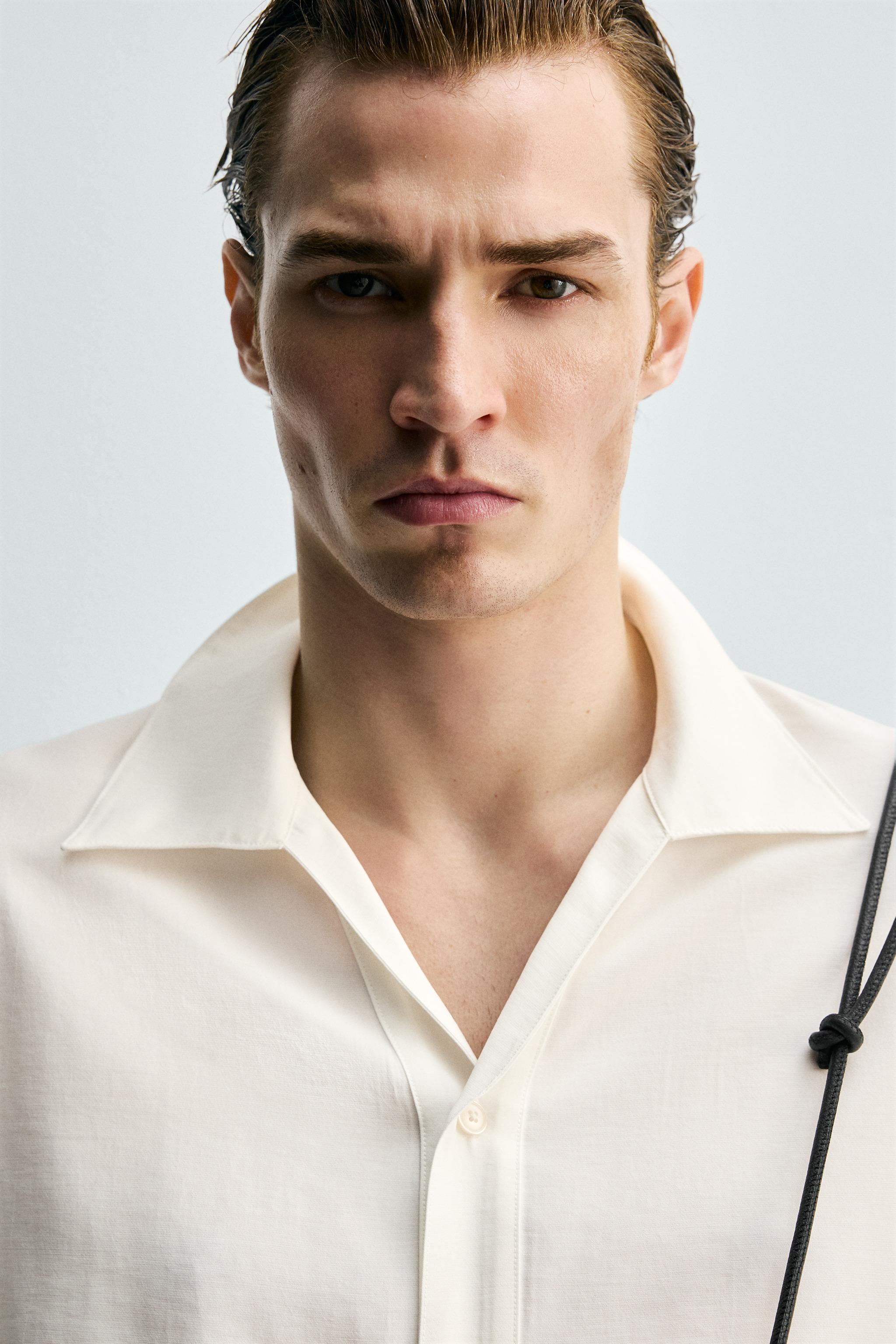 CHEMISE FLUIDE COUPE DÉCONTRACTÉE